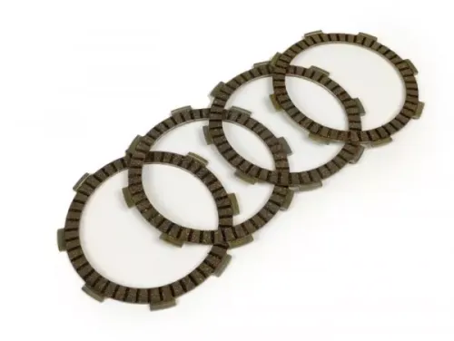 koppelingsfrictieplaten set  BGM pro sport  type honda cr80, voor BGM pro superstrong cr, cr 2.0 ultralube koppelingsspin, ø=110mm  4 schijven