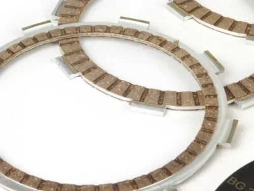 koppelingsfrictieplaten set incl. stalen platen  BGM pro sport alu  type honda cr80 geschikt voor standaard koppelingsmand type vespa cosa2/fl (1992 ), px (1995 ), superstrong, scooter & service, mmw, ultrastrong  4 frictieplaten