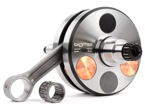 Krukas BGM Pro HP Competition 60 mm Slag, 116 mm Drijfstang Lambretta DL/GP 125cc, 175cc, 200cc, 225cc, 250cc