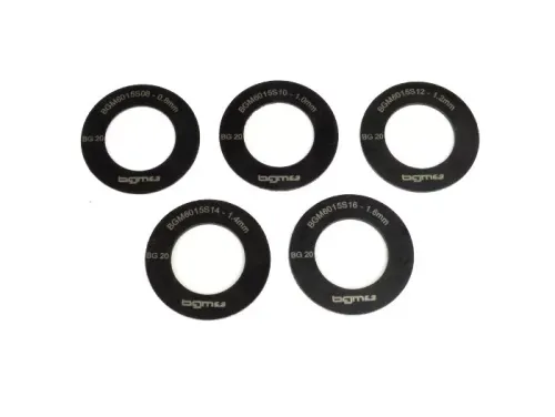 koppelingsset  BGM original  lambretta li, lis, sx, tv (serie 2 3), dl, gp   0,8 mm, 1,0 mm, 1,2 mm, 1,4 mm, 1,6 mm