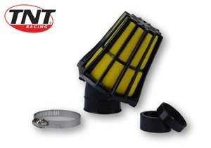 Luchtfilter Race Tnt Ø28/35mm Zwart/Geel