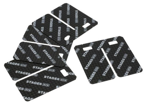 Membraan plaatjes - V-Force 3 - Carbon