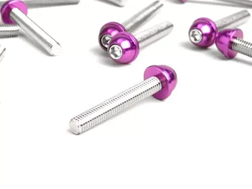 Motorschroefset BGM Style Peugeot (Verticale Cilinder) Fucsia SPEEDFIGHT1 50cc AC, SPEEDFIGHT2 50cc AC