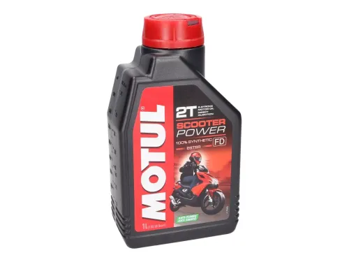 Motul Scooter Power 100% Syntetische Esterolie 1 liter - 2-Takt Olie