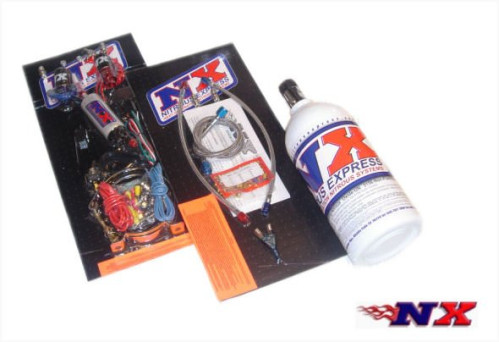 Nitrous Express, Lachgas scooter - Nat systeem - 1cil NX