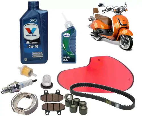 Groot Onderhoudspakket China Retro Scooter - Rond Filter