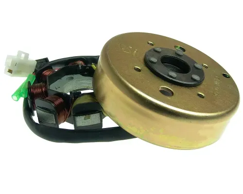 Ontsteking met vliegwiel China 4T / GY6 / Retro / AGM / Kymco / Peugeot