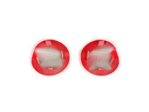 paar deksels voor spiegelgat  BGM pro  vespa gts 125 300 (zapma3100, zapma3200, zapma3300) gts hpe, supertech (zapma3600)   rood (894 red dragon)