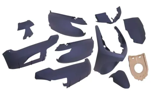 Kappenset Peugeot New Vivacity 2-takt en 4-takt - Mat blauw