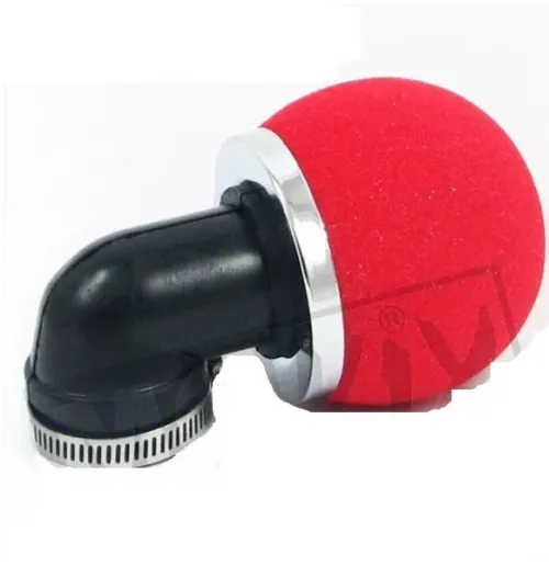 Powerfilter 'Spons' - Rood 30mm 90grd