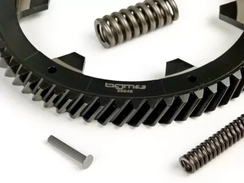 primaire versnelling  BGM pro  vespa px200, rally200   incl. primaire versnelling reparatieset BGM pro versterkt   64 tanden (schroefdraad)