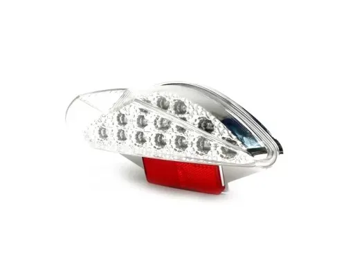 achterlicht  BGM original gladde lens 15 led met knipperfunctie  mbk nitro (yq50/l,2 takt), yamaha aerox (yq50/l,2 takt)