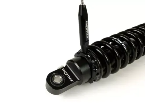 schokbreker, achter  BGM pro sc/r1 sport, 360mm  vespa primavera 125, vespa primavera 150, vespa sprint 125, vespa sprint 150   zwart