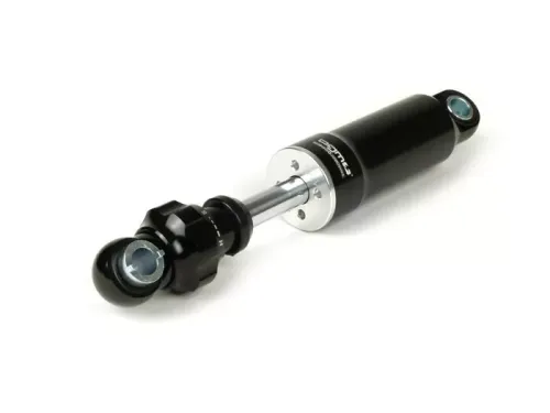 schokbreker, voor  BGM pro f16 sport  vespa largeframe rally, sprint, gt/gtr, ts, gl, super, vna, vnb, vba, vbb, wideframe v30 33, vm, vn, vl, gs150 / gs3, vb , acma (1952 ), hoffmann k枚nigin   zwart