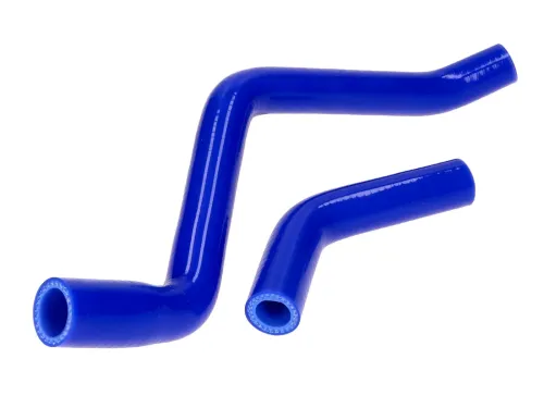 Koelslangenset silicone blauw voor Aprilia RX, SX, Derbi Senda, Gilera RCR, SMT D50B0 -17