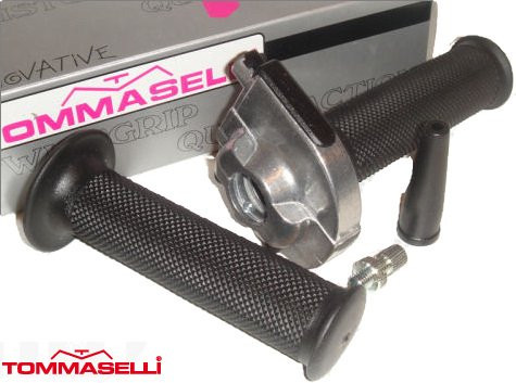 Snelgas Tommaselli - recht model - Alu uitvoeging