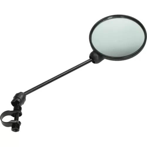 Spiegel Fatbike - Rond model (zwart)