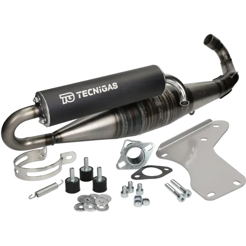 Uitlaat Tecnigas RS-II voor Gilera & Piaggio 125 - 180cc 2 Takt