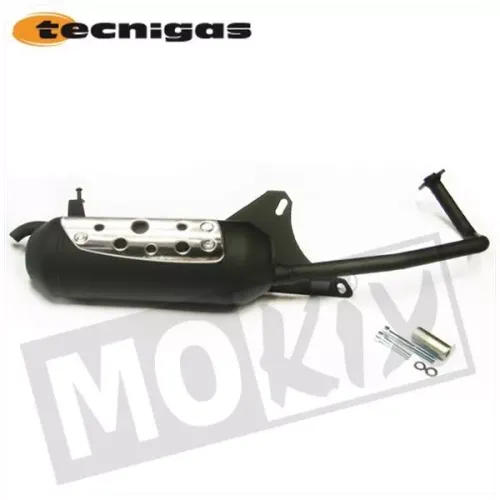 Uitlaat Silent Pro Sym Fiddle II (4T oude motor)