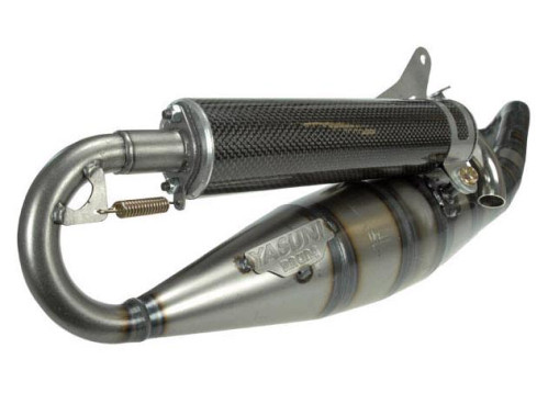 Uitlaat - Yasuni City R Black edition - Minarelli Horizontaal