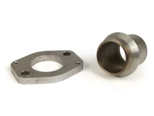 Uitlaatspruitstuk adapter  BGM  vespa t5 125cc (complete Uitlaatflens/spruitstuk voor px125/px150 uitlaten op t5 motoren)