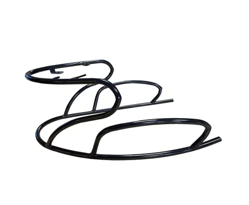 Valbeugel Zip Achter - Mat zwart