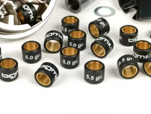 variateur  BGM pro  minarelli 50 cc (type ma, my, cw, ca, cy) aerox, nitro, sr50   gewichten 16x13mm (5.0/5.5/6.0 gram)