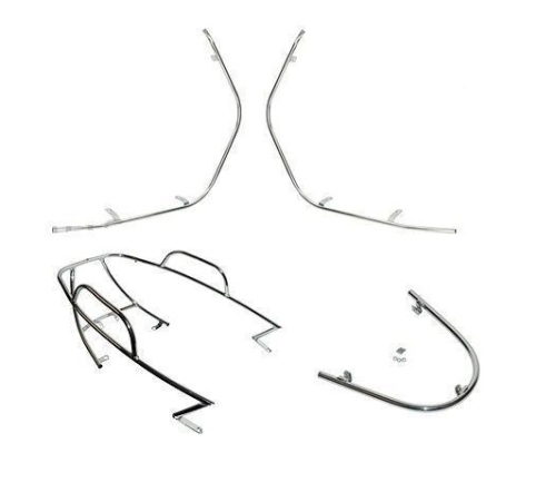 Valbeugelset Chroom - BTC RIVA AGM VX50