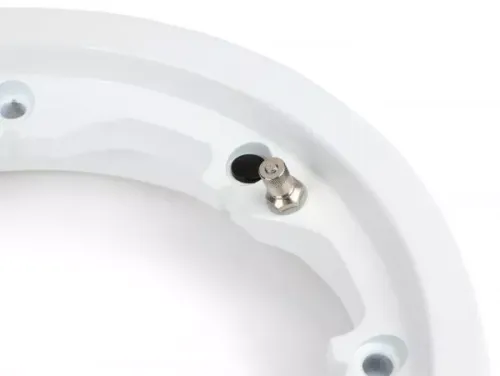 Velg Bgm Pro Tubeless 2.10 10 Inch Aluminium Lambretta Li (Serie 1 3) Li S Sx Tv (Serie 2 3)  Wit