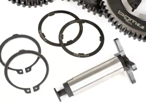 versnellingsbak (alleen tandwieltanden)  BGM pro  vespa px efl, disc, my, 2011 (1984 )   px125 (vnx2t 232053 , zapm), px150 (vlx1t 624602 , zapm), px200 (vsx1t 315267 ), cosa , t5 125cc, lml star 2 takt, stella 2 takt   12/57, 13/42, 17/38, 21/35 tanden  