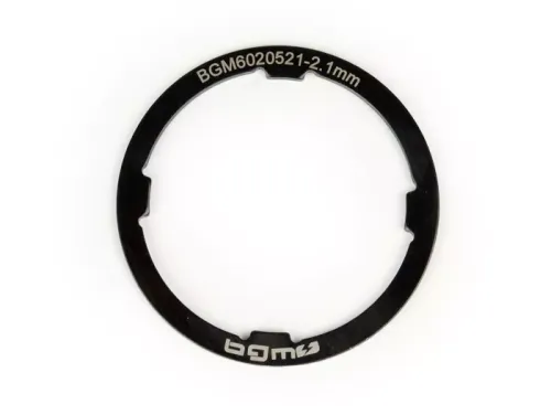 versnellingsbak shim  BGM origineel  vespa largeframe vna, vnb, vba, vbb, gl, sprint, gt, gtr, ts, rally, px ( 1984)   2,10mm (+0,0 /  0,04mm)