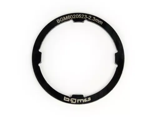 versnellingsbak shim  BGM origineel  vespa largeframe vna, vnb, vba, vbb, gl, sprint, gt, gtr, ts, rally, px ( 1984)   2,30mm (+0,0 /  0,04mm)