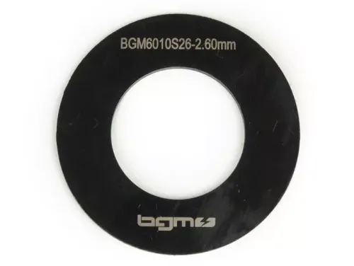 versnellingsbak shim  BGM original  lambretta (serie 1 3)   2.60mm