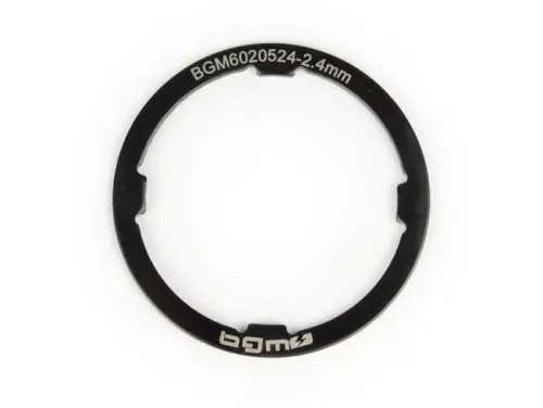 versnellingsbak shim  BGM origineel  vespa largeframe vna, vnb, vba, vbb, gl, sprint, gt, gtr, ts, rally, px ( 1984)   2,40mm (+0,0 /  0,04mm)
