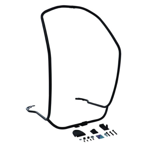 Valbeugel Vespa Sprint Voor - Mat zwart (Piaggio 1B001271)