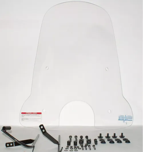 Windscherm Sym Fiddle 2 - Hoog (Transparant)