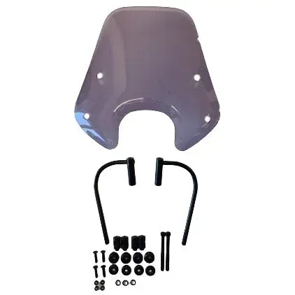 Windscherm laag Piaggio Zip 2000 smoke