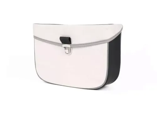 Zadeltas Moto Nostra Piaggio Bravo Boxer Si Ciao Zwart Grijs