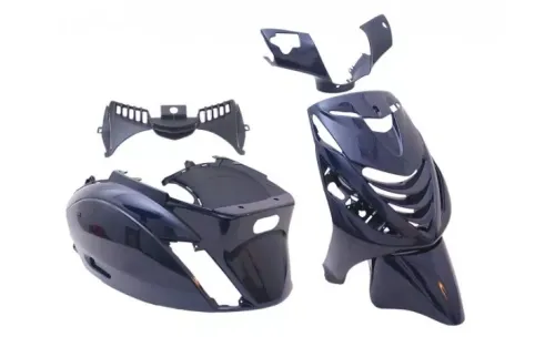 Kappenset Piaggio Zip Metallic Blauw