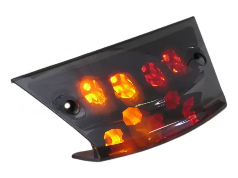 LED achterlicht + knipperlicht Zip 2000 (smoke)