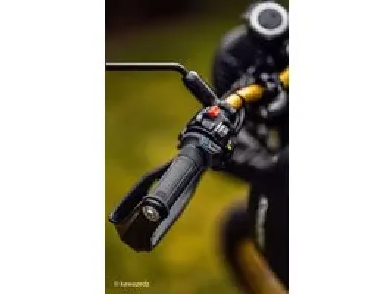 Verwarmde Handgreep Koso 7/8" + 1" L=130mm Zwart M. Gentegreerde Schakelaar