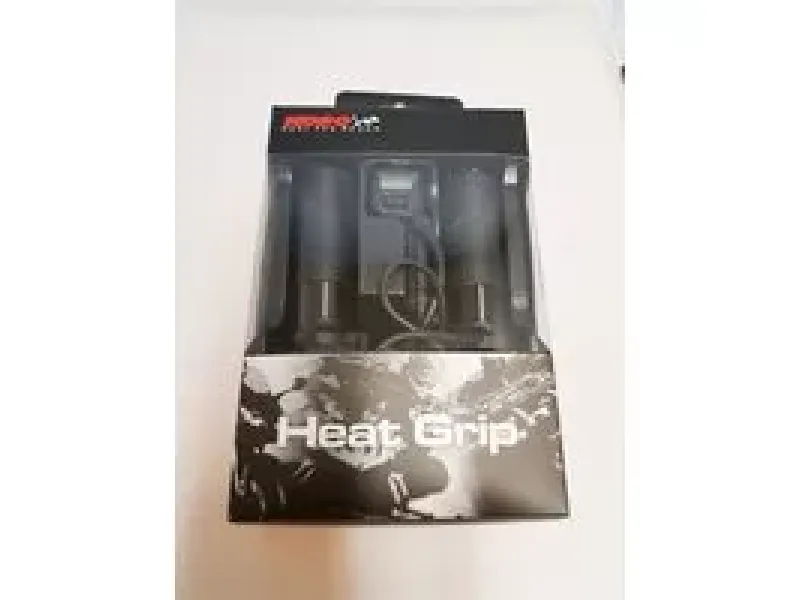 Verwarmde Handgreep Koso Titan 7/8" + 1" L=120mm Zwart Met Externe Schakelaar