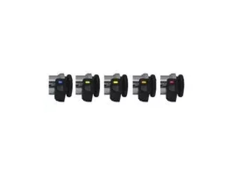 Verwarmde Handgreep Koso Titan 7/8" + 1" L=120mm Zwart M. Gentegreerde Schakelaar