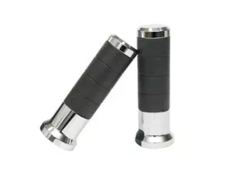 Verwarmde Handgreep Koso Titan Koso 7/8" + 1" L=120mm Chroom Met Externe Schakelaar