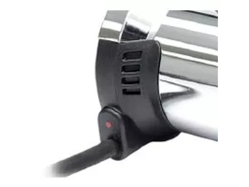 Verwarmde Handgreep Koso Titan Koso 7/8" + 1" L=120mm Chroom Met Externe Schakelaar