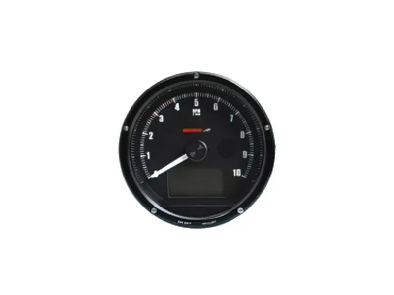 Tachometer / Snelheidsmeter Koso D75 Zwart Max. 360 KM/H / 10000 RPM Met  Schakellicht
