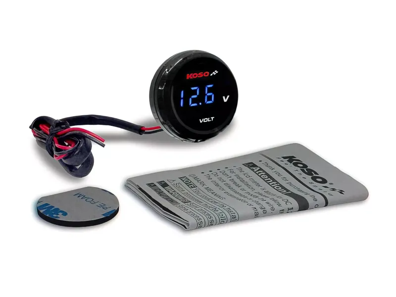 Voltmeter Digitale Koso Munt Blauw