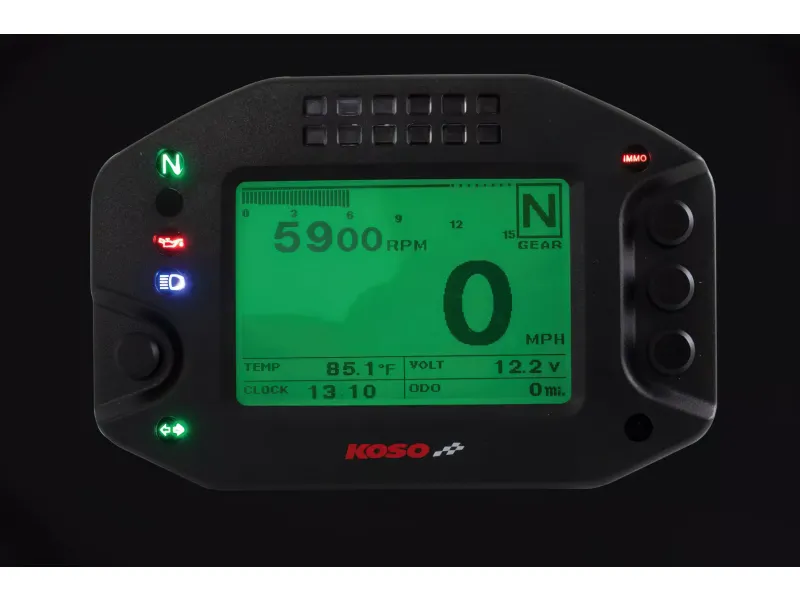 Snelheidsmeter  Multifunctionele Koso RS2