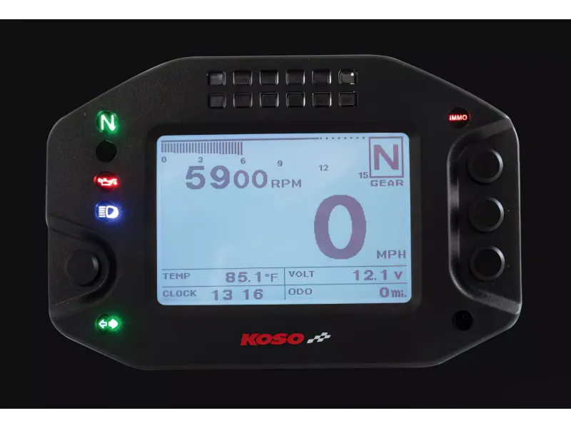 Snelheidsmeter  Multifunctionele Koso RS2