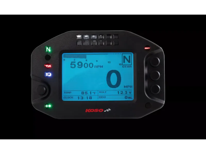 Snelheidsmeter  Multifunctionele Koso RS2
